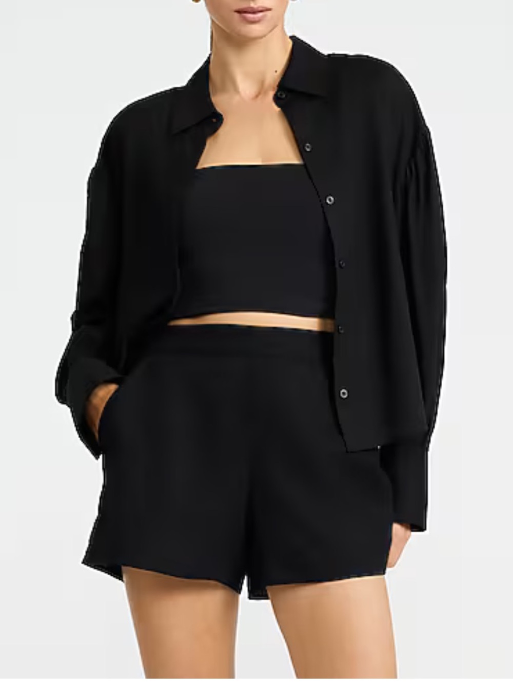 NWT Express Linen Summer-blend High Waisted Shorts